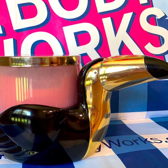 Bath & Body Works Modern Toucan Candle Holder